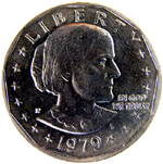 Susan B. Anthony Coin 1979